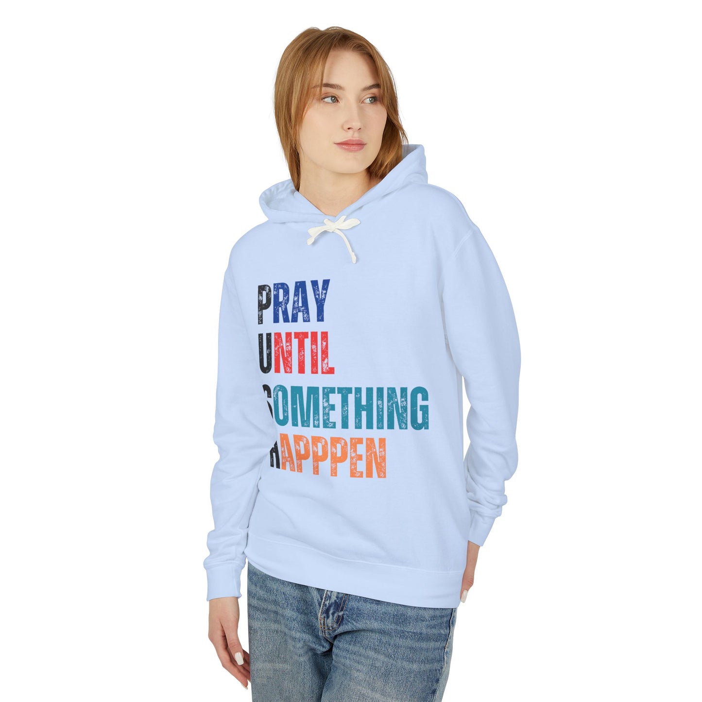 Motivational Unisex Lightweight Hooded Sweatshirt - Inspirational Gift for Friends, Cozy Apparel, Ideal for Casual Outings, Gym, [...]