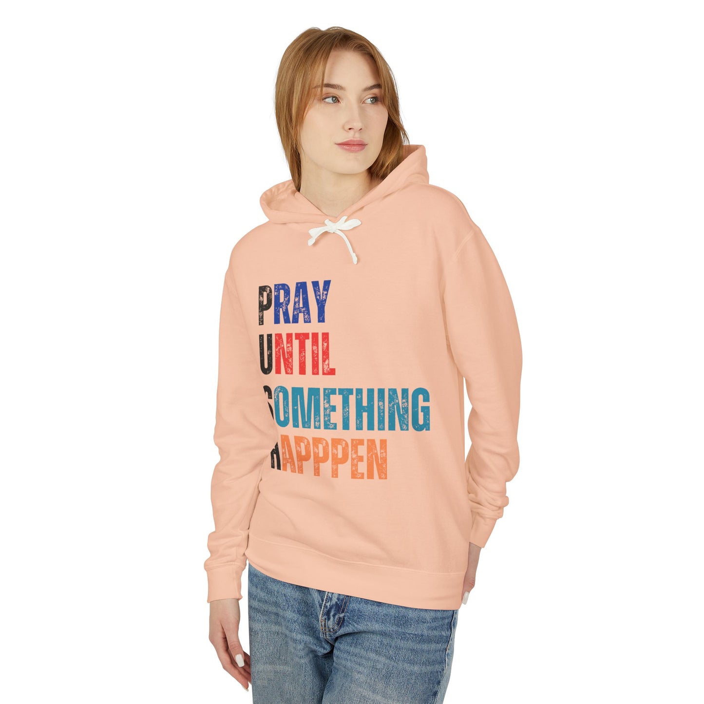 Motivational Unisex Lightweight Hooded Sweatshirt - Inspirational Gift for Friends, Cozy Apparel, Ideal for Casual Outings, Gym, [...]