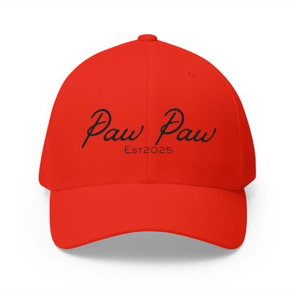 Paw Paw Embroidered Cap — 'Paw Paw Est. 2025' Closed-Back Hat