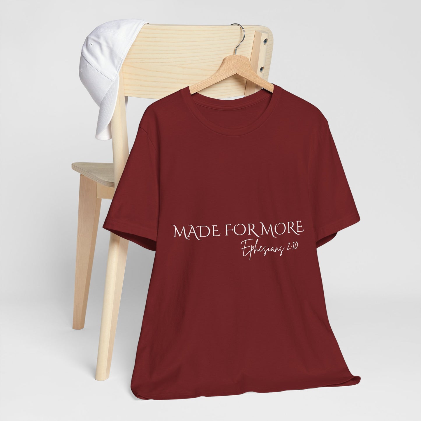 Made for More Unisex Tee - Inspirational Short Sleeve T-Shirt, Faith-Based Apparel, Motivational Gift, Christian Shirt, Casual Wear, [...]