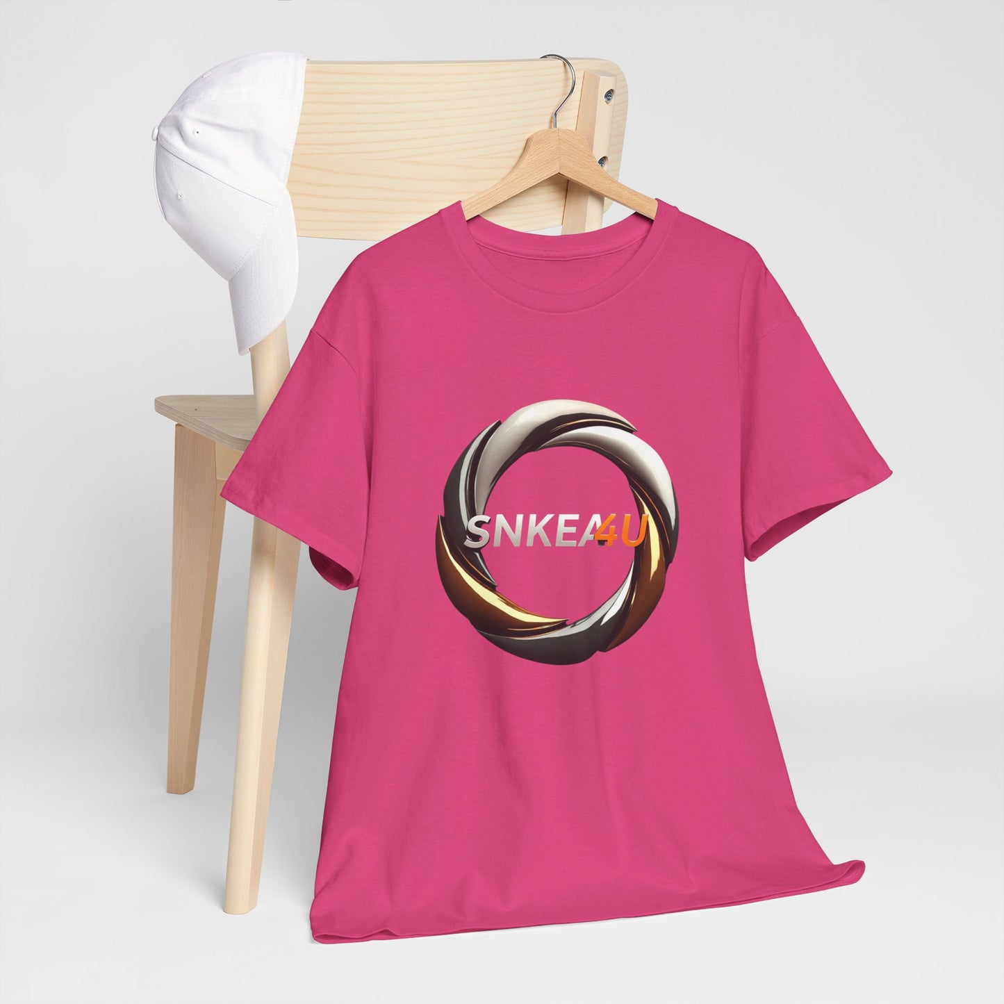 SNKEA4U Brand Circle Logo & Inspirational Back Acronym Tee