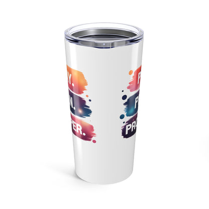 Vibrant Inspirational Tumbler 20oz, Motivational Drinkware, Gift for Friends, Office, Travel Mug, Self-Care