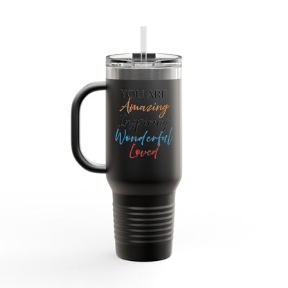 Inspirational, Encouraging - 40oz Insulated Travel Mug