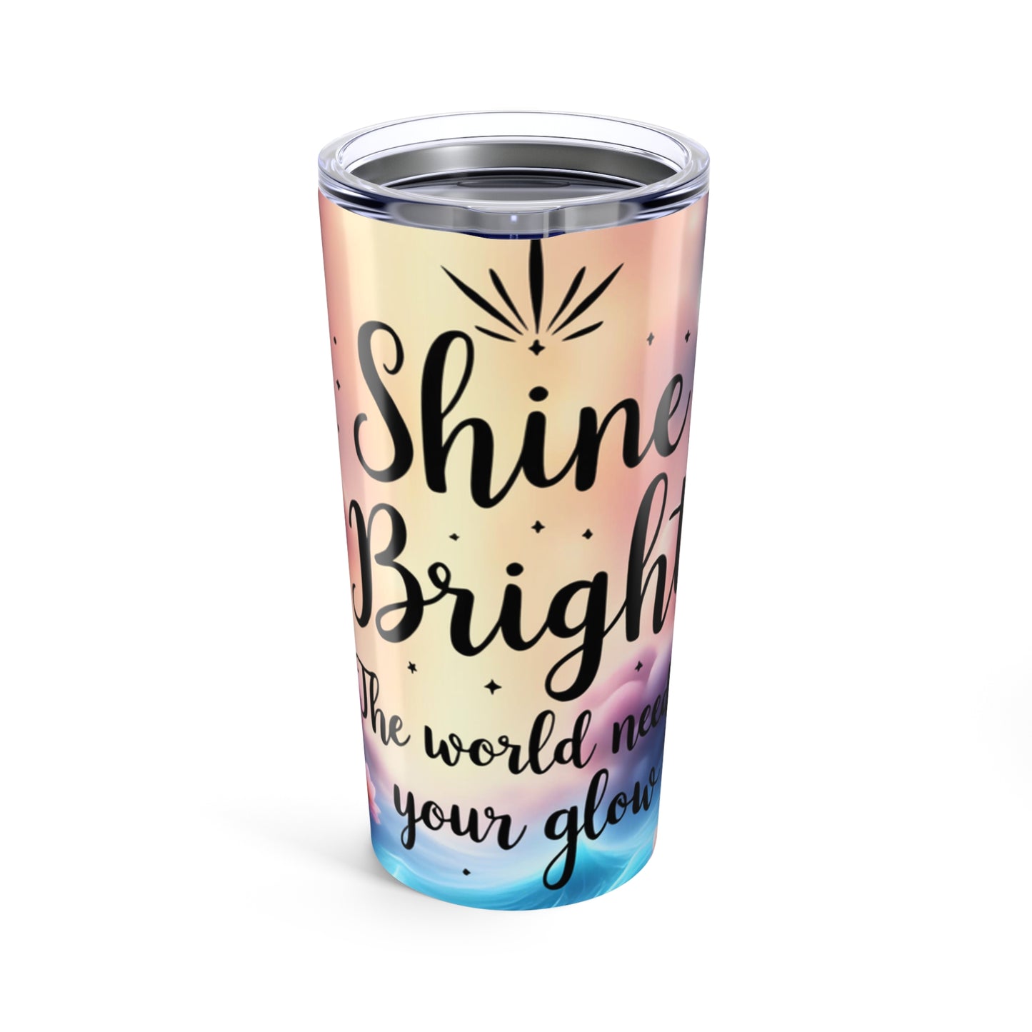Inspirational Floral Tumbler | Travel Mug, Motivational Drinkware, Gifts for Women, Summer Vibes, Eco-Friendly Cup
