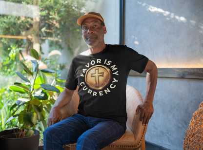Favor is My Currency Tee - Unisex Jersey Short Sleeve T-Shirt, Christian Apparel, Faith-Based Gift, Inspirational Wear, Casual Style
