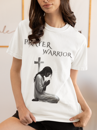 Prayer Warrior Unisex Garment-Dyed T-shirt - Inspirational Faith Tee, Christian Apparel, Gift for Believers, Prayer T-shirt, Spiritual [...]