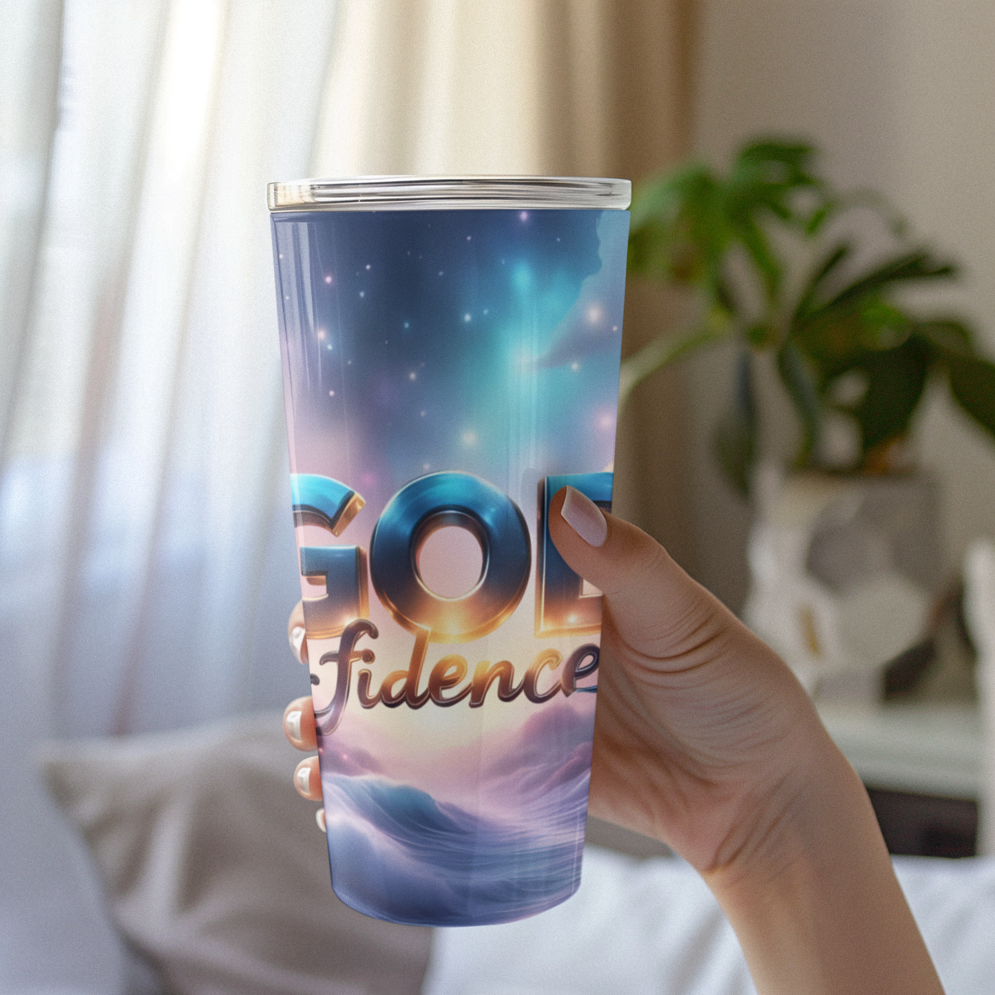 Inspirational Tumbler for Daily Motivation, Confidence Quote, Travel Mug, Gift for Friends, Positive Vibes, Motivational Drinkware