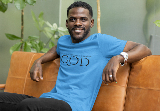 Faith-Inspired Unisex Tee: Love, Hope, God, Inspirational Gift, Spiritual Apparel, Christian T-Shirt, Casual Wear