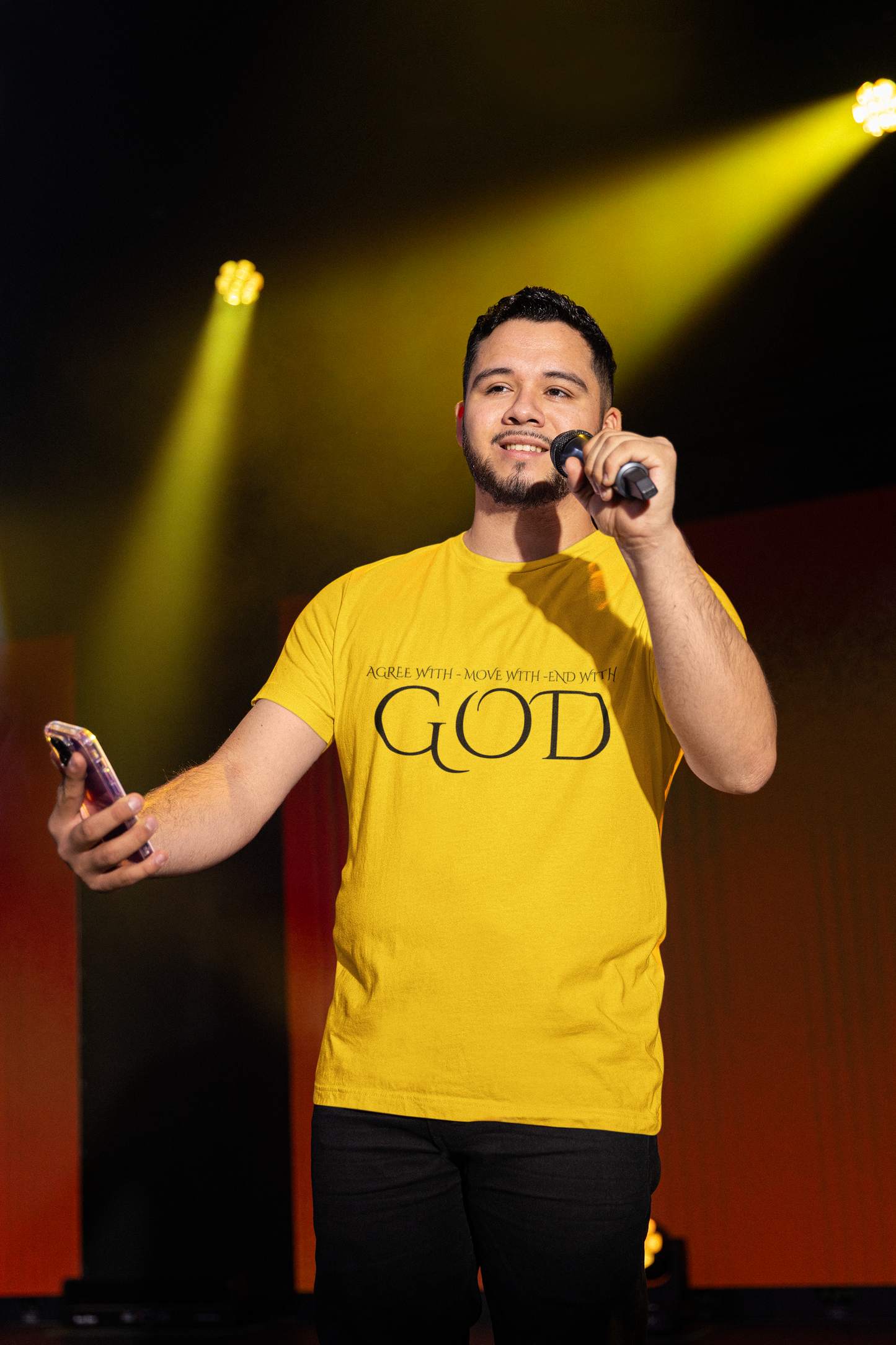 Faith-Inspired Unisex Tee: Love, Hope, God, Inspirational Gift, Spiritual Apparel, Christian T-Shirt, Casual Wear