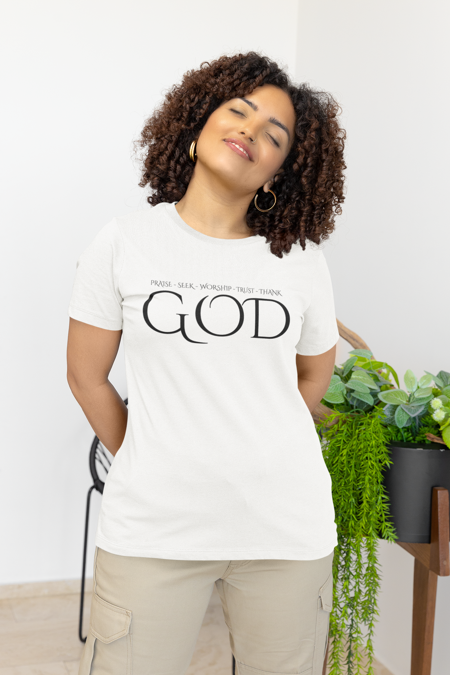 God Inspirational Unisex Tee | Faith Shirt, Christian Apparel, Gift for Believers, Casual Faith Wear, Everyday Inspiration