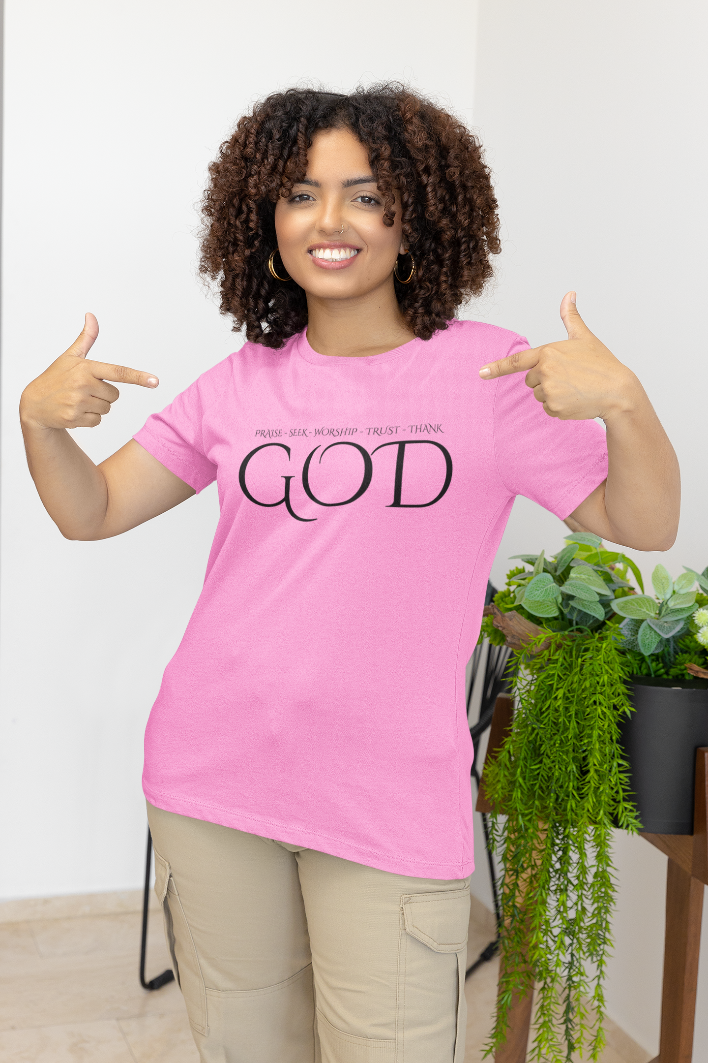 God Inspirational Unisex Tee | Faith Shirt, Christian Apparel, Gift for Believers, Casual Faith Wear, Everyday Inspiration