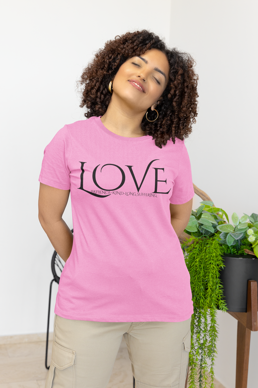 Love Graphic Unisex Jersey Tee, Casual Shirt, Gift for Her, Gift for Him, Valentine's Day Tee, Comfortable Everyday Wear