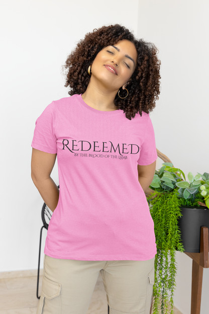 Faith-Inspired Unisex Tee: Redeemed Message, Christian Gifts, Inspirational Apparel, Casual Wear, Faith-Based Fashion