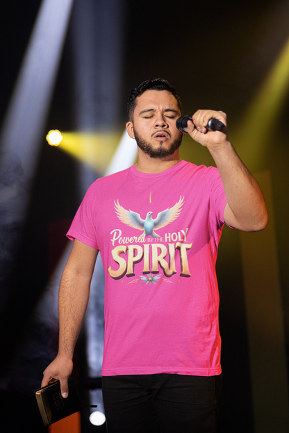 Powered by the Holy Spirit, Faith Shirt, Christian Apparel, Gift for Believer, Casual Wear, [...]