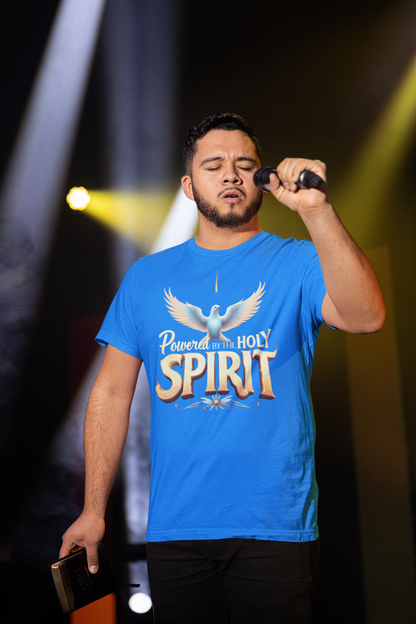 Powered by the Holy Spirit, Faith Shirt, Christian Apparel, Gift for Believer, Casual Wear, [...]