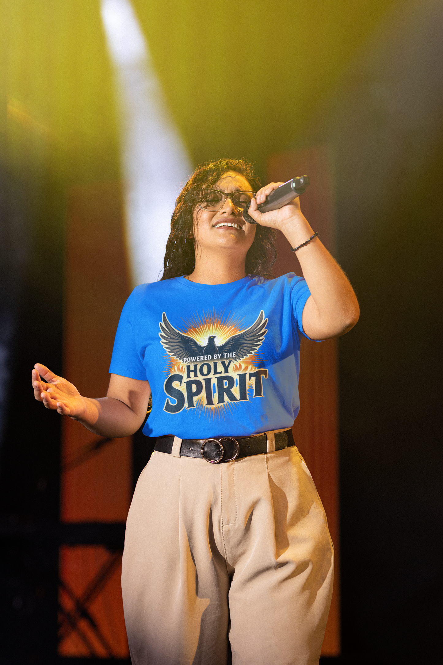 Holy Spirit Inspired Unisex Tee, Spiritual T-shirt, Faith-Based Apparel, Perfect for Church and Gifts, Casual Wear