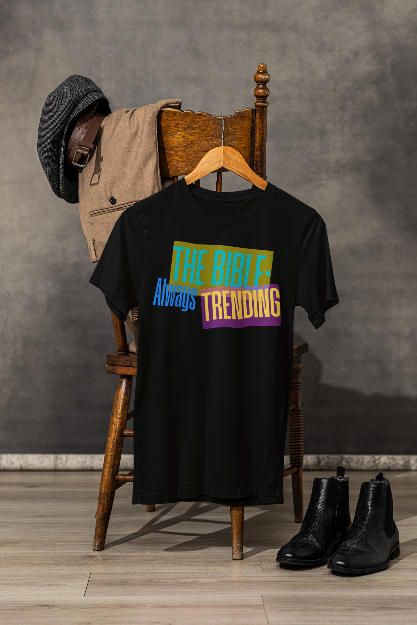 Bible Trend Tee, Faith-Inspired Shirt, Casual Christian Wear, Unisex Graphic T-Shirt, Perfect Gift for Believers