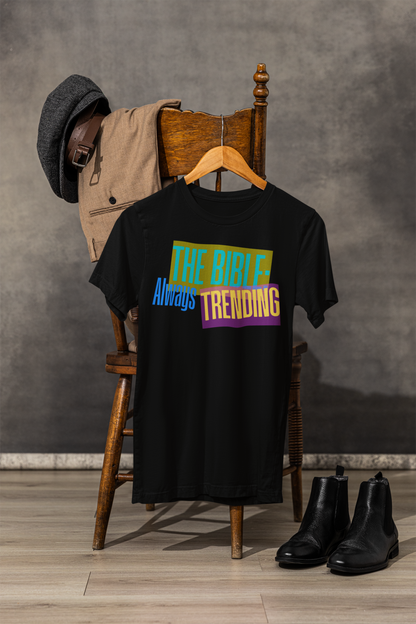 Bible Trend Tee, Faith-Inspired Shirt, Casual Christian Wear, Unisex Graphic T-Shirt, Perfect Gift for Believers
