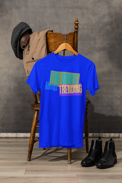 Bible Trend Tee, Faith-Inspired Shirt, Casual Christian Wear, Unisex Graphic T-Shirt, Perfect Gift for Believers