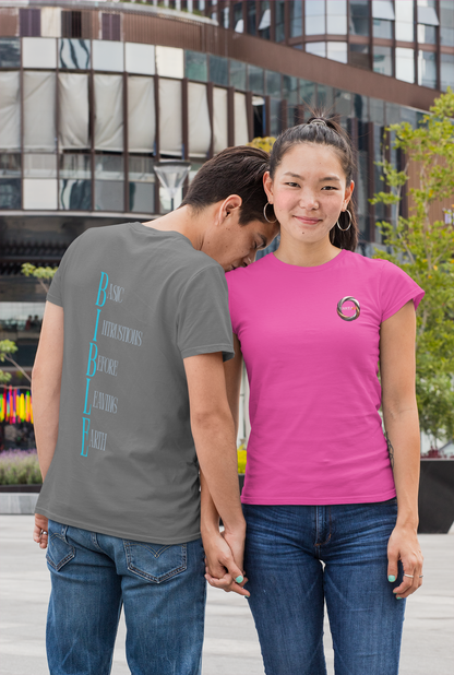 Bible Acronym Tee — 'BIBLE: Basic Instructions Before Leaving Earth' Christian Graphic T‑Shirt