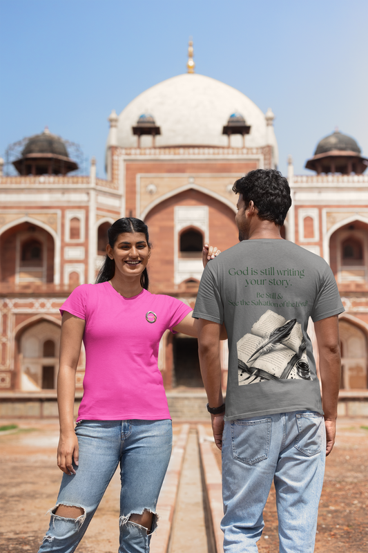 T-Shirt — "God is Still Writing Your Story" Inspirational Faith Tee
