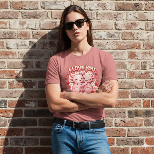 I Love You Forever & Ever Tee — Cute Pink Kittens Valentine T-Shirt