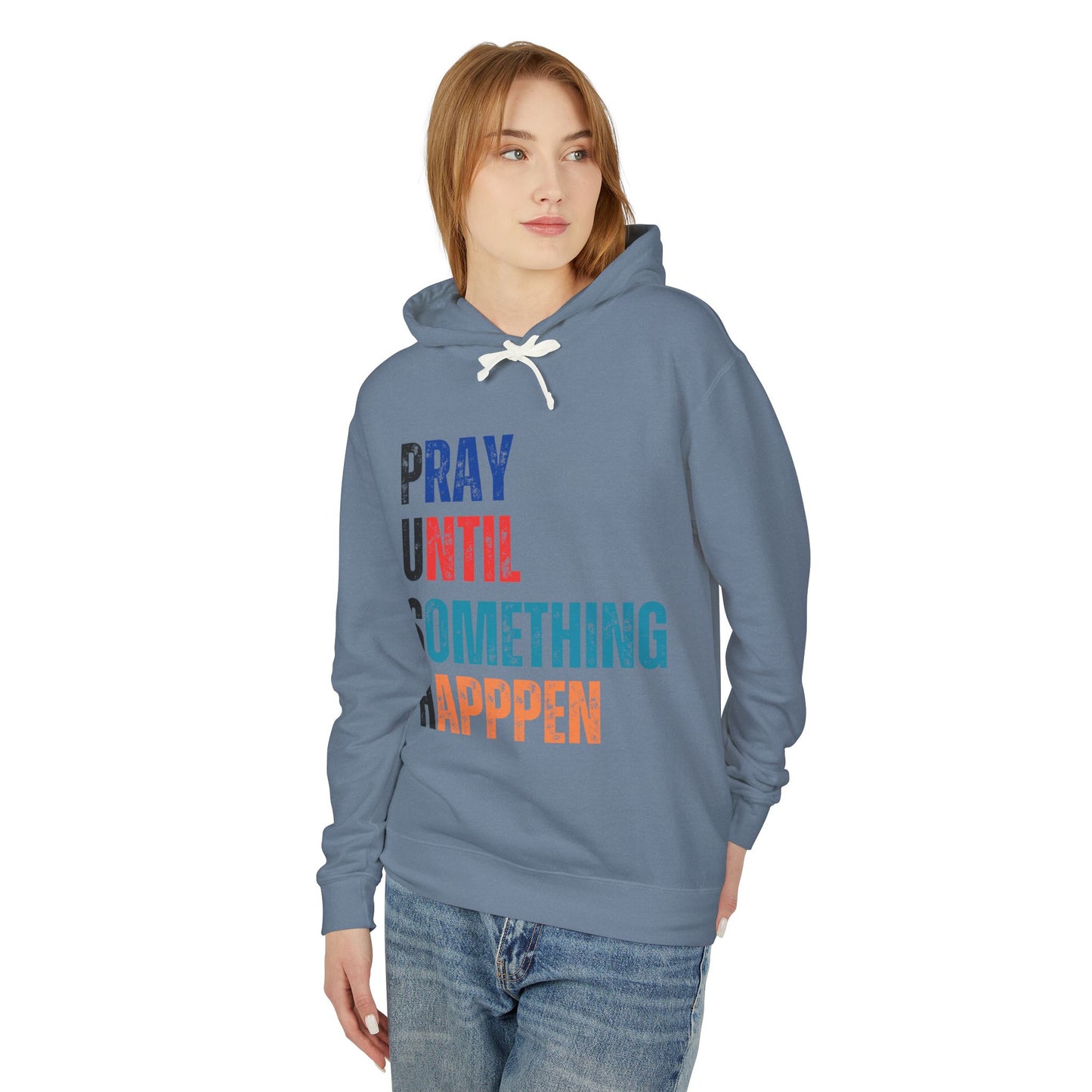 Motivational Unisex Lightweight Hooded Sweatshirt - Inspirational Gift for Friends, Cozy Apparel, Ideal for Casual Outings, Gym, [...]