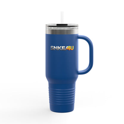 Inspirational, B.I.B.L.E. 40oz Insulated Travel Mug with Handle