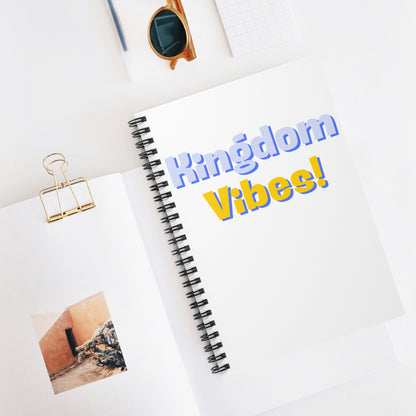 Vibrant Kingdom Vibes Spiral Notebook – Perfect for Creative Minds, Journal Lovers, Gifts for Students, Fun Office Supplies, School [...]
