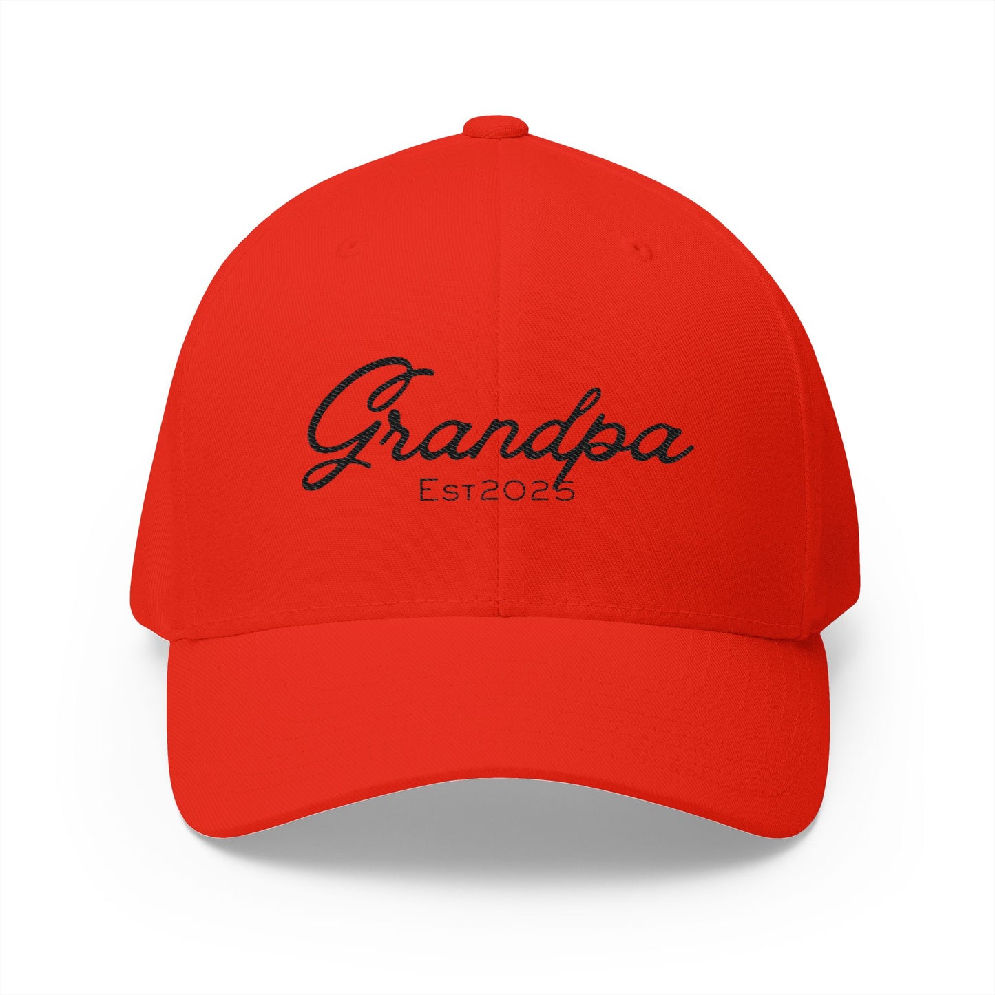Grandpa Est. 2025 Embroidered Baseball Cap