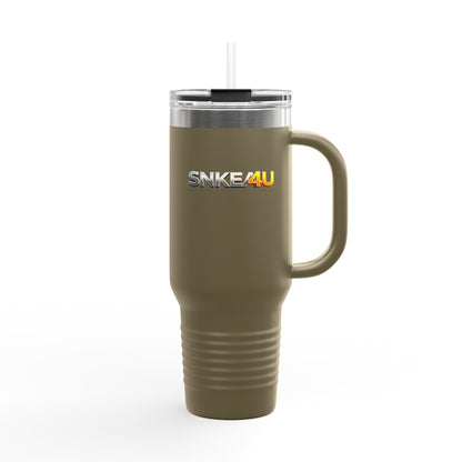 All For Me - 40oz Insulated Travel Mug with Handle – Stainless Steel Tumbler, Keeps Drinks Hot & Cold