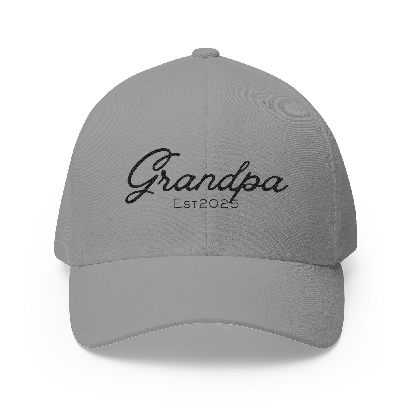Grandpa Est. 2025 Embroidered Baseball Cap