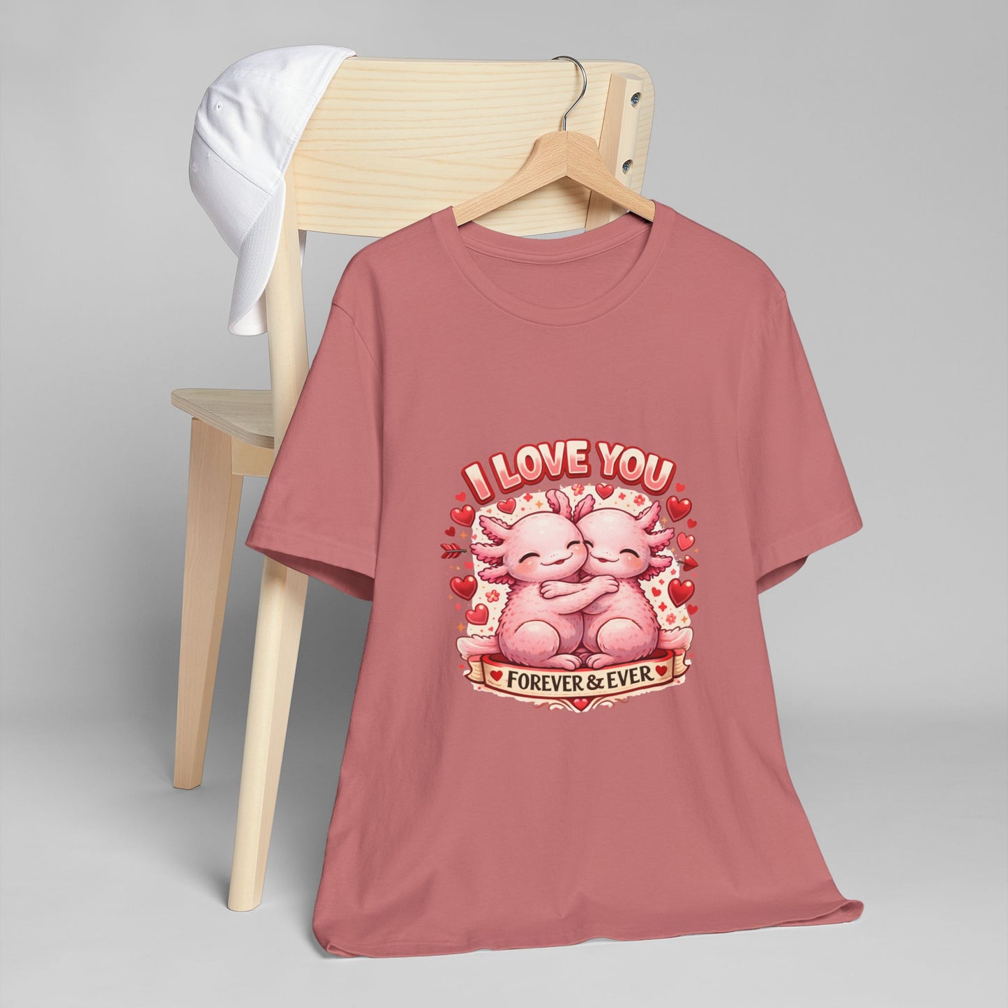 I Love You Forever & Ever Tee — Cute Pink Kittens Valentine T-Shirt