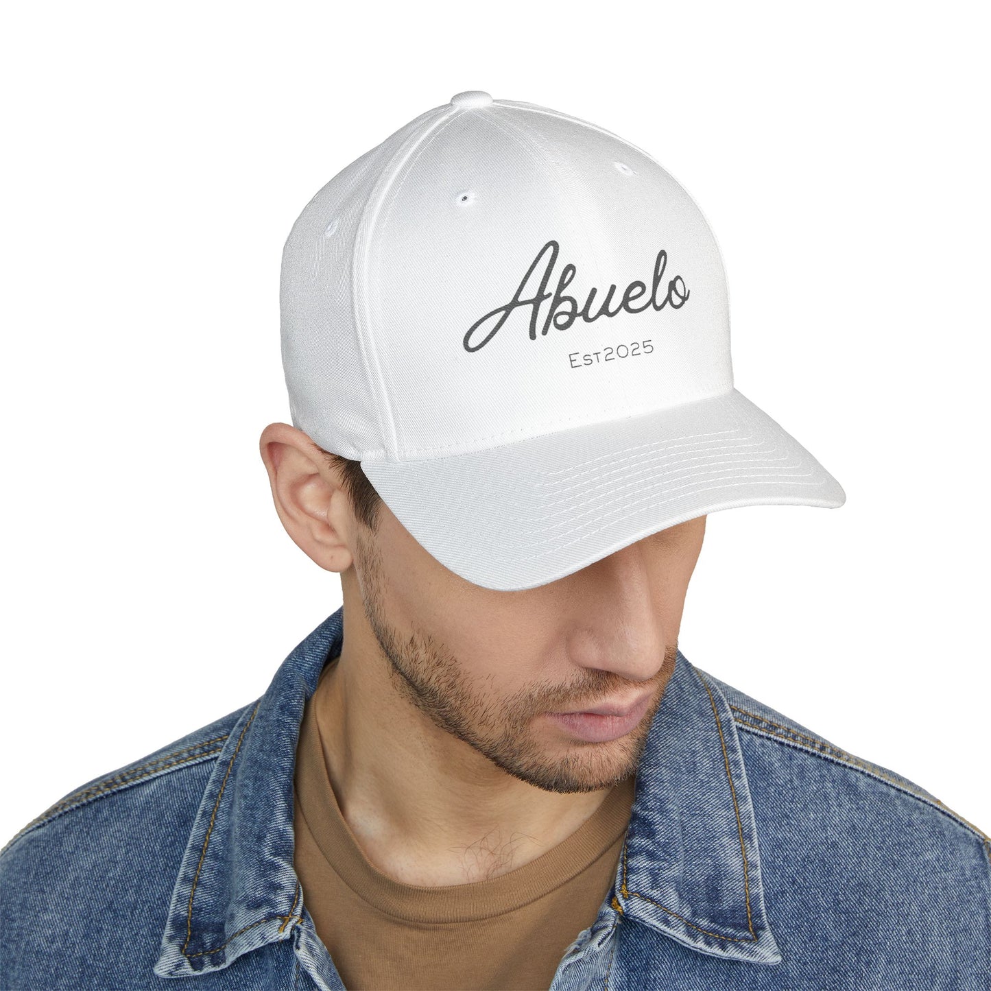 Abuelo Embroidered Dad Hat — 'Abuelo Est. 2025' Structured Cap