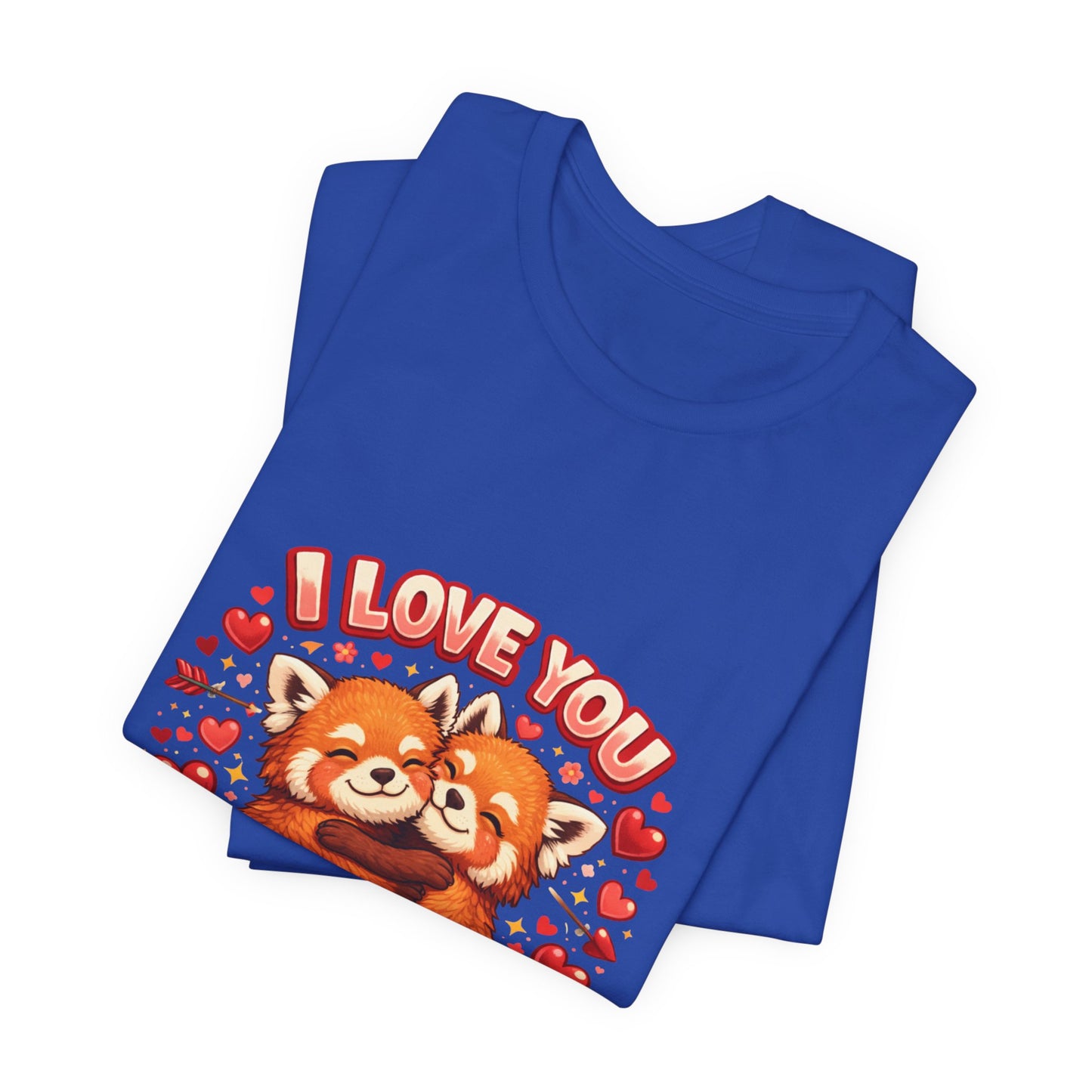 I Love You Forever & Ever Tee — Cute Red Panda Couples Valentine's Shirt