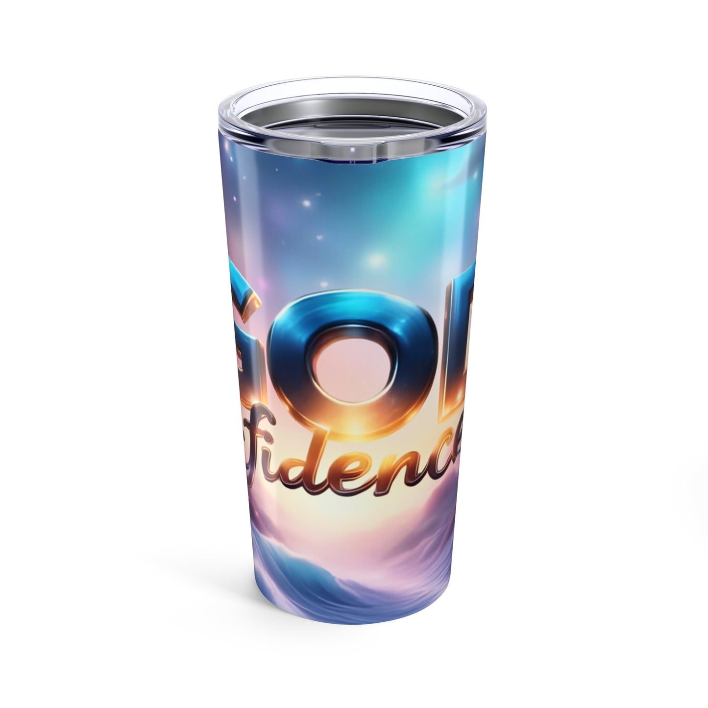 Inspirational Tumbler for Daily Motivation, Confidence Quote, Travel Mug, Gift for Friends, Positive Vibes, Motivational Drinkware