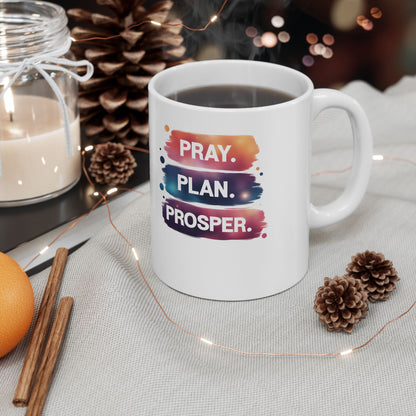 Inspirational Ceramic Mug - Motivational Coffee Cup, Gift for Friends, Home Office Decor, Positive Affirmations, Daily Motivation