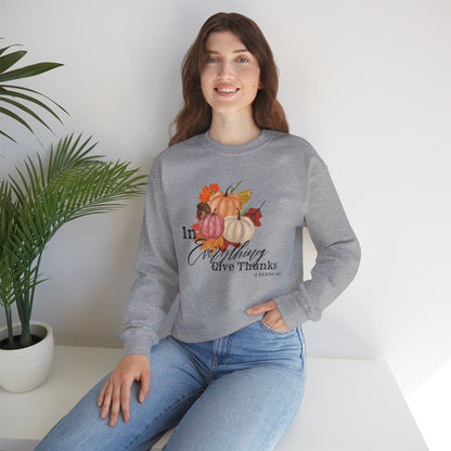 Thanksgiving Cozy Crewneck Sweatshirt, Unisex Fall Apparel, Harvest Season Gift, Autumn Fashion, Thanksgiving Decor
