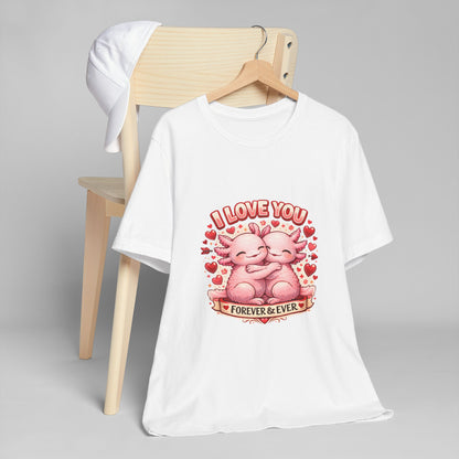 I Love You Forever & Ever Tee — Cute Pink Kittens Valentine T-Shirt