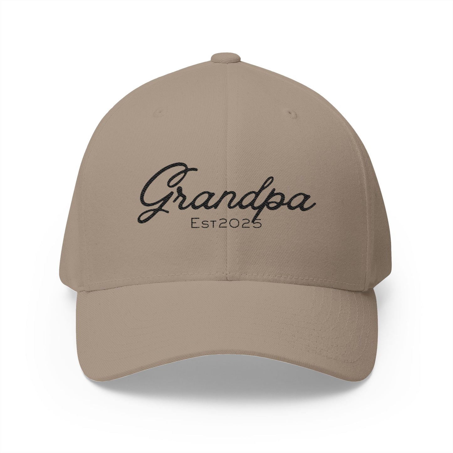 Grandpa Est. 2025 Embroidered Baseball Cap