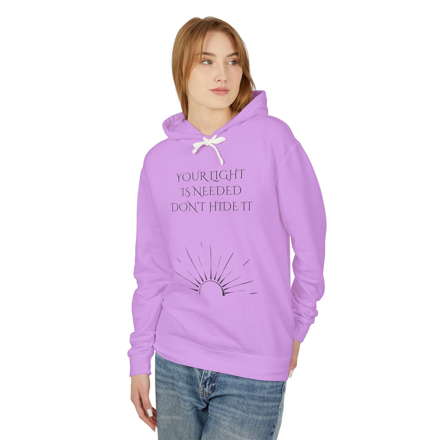 Inspire Others Hoodie, Lightweight Pullover, Motivational Sweatshirt, Unisex Gift, Cozy Apparel for All Occasions
