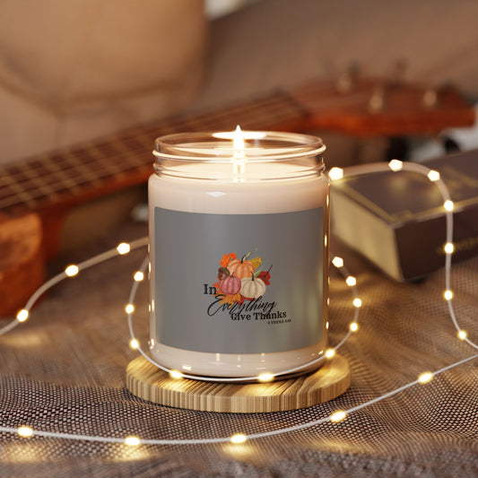 Thanksgiving Scented Soy Candle, Autumn Decor, Cozy Home Fragrance, Gift for Her, Fall Candle, Relaxation Aromatherapy