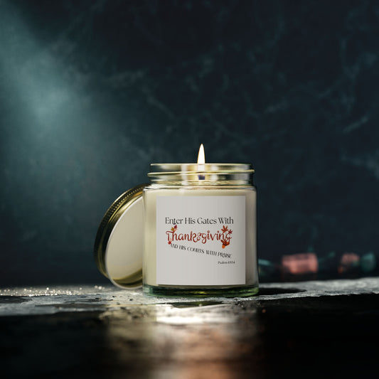 Thanksgiving Scented Candles, Autumn Decor, Cozy Gift, Aromatherapy, Gift for Her, Home Fragrance, Holiday Relaxation