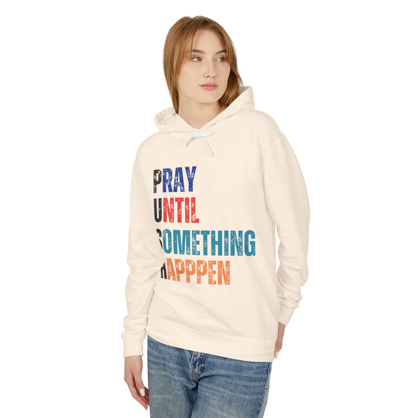 Motivational Unisex Lightweight Hooded Sweatshirt - Inspirational Gift for Friends, Cozy Apparel, Ideal for Casual Outings, Gym, [...]