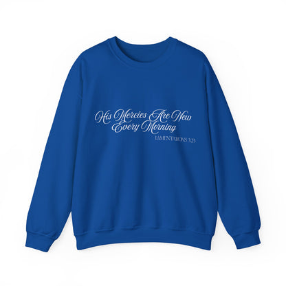 Inspirational Crewneck Sweatshirt, Cozy Faith Sweatshirt, Casual Church Apparel, Morning Motivation, Gift for Believers