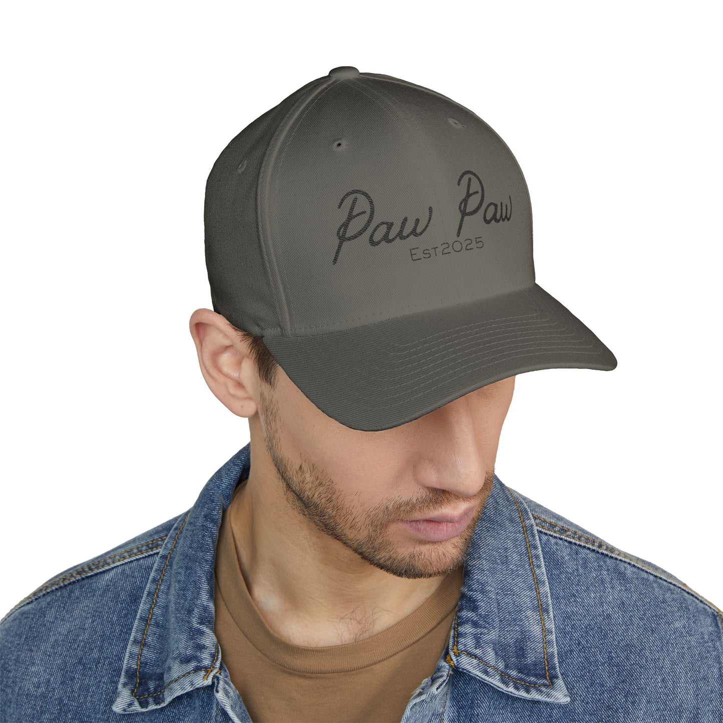Paw Paw Embroidered Cap — 'Paw Paw Est. 2025' Closed-Back Hat